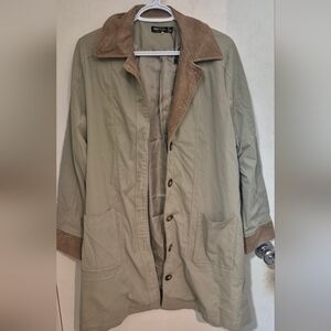Nasty Gal  Corduroy Collar Barn Jacket Sz.4